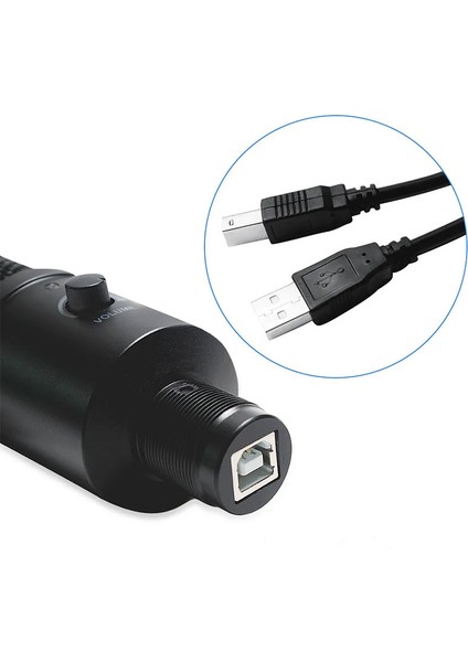 USB Kondenser Mikrofon USB Girişli Kondenser Mikrofon Seti