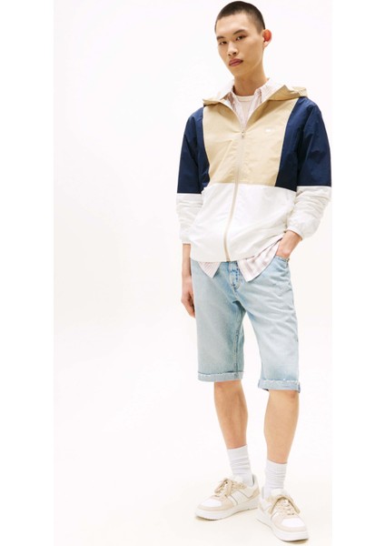 Erkek Chicago Windbreaker Mont - Çok Renkli