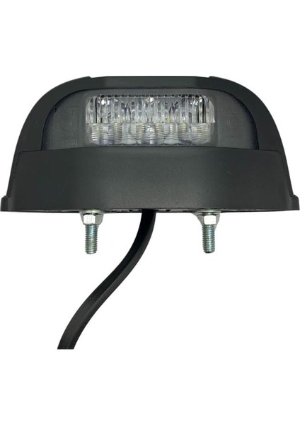 Frıstom 12V-24V Plaka Lambası Ledli Ym (Siyah) (112*50 Mm) E9