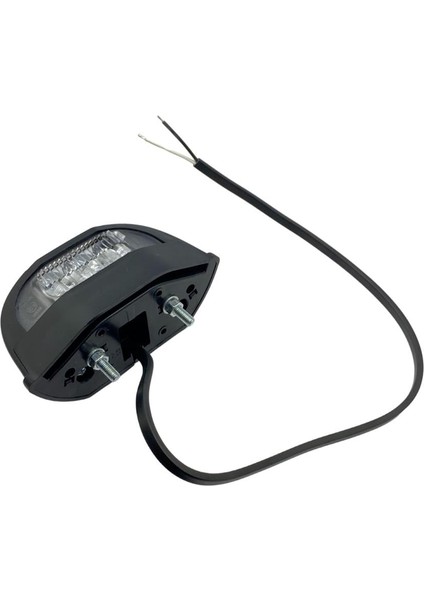 Frıstom 12V-24V Plaka Lambası Ledli Ym (Siyah) (112*50 Mm) E9 fiyatları