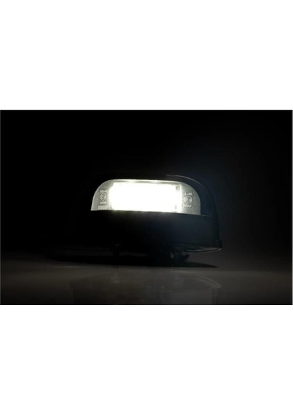 Frıstom 12V-24V Plaka Lambası Ledli Ym (Siyah) (112*50 Mm) E9 fırsatları