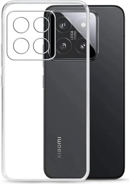 Xiaomi Mi 15 Pro Kılıf Lüx Şeffaf Silikon Svlrs