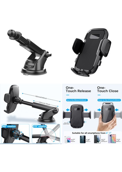 ML-239 Araç Içi Yapışkan Etkili Telefon Tutucu fiyatları