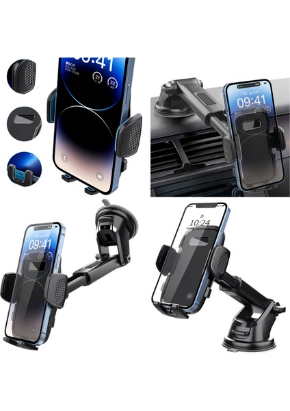 ML-239 Araç Içi Yapışkan Etkili Telefon Tutucu modelleri