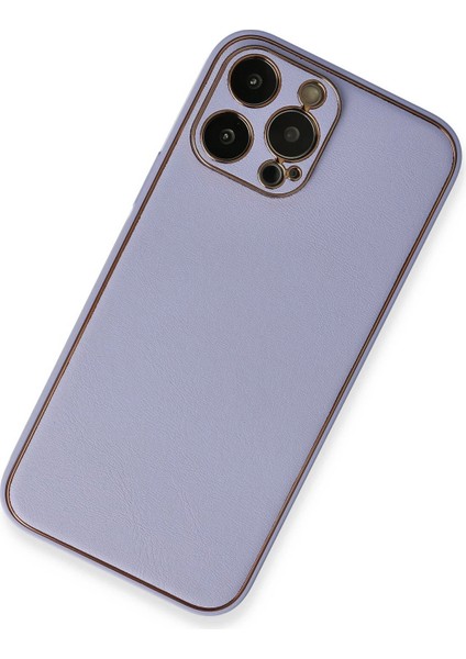 Iphone 13 Pro Kılıf Coco Deri Silikon Kapak - Açık Lila Svlrs fiyatları