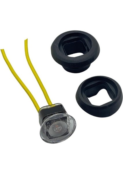 Frıstom 12V-24V Göz-Ayna Altı-Gündüz Sürüş Lambası LED Sarı (Çap:20 Mm) E9 indirimleri