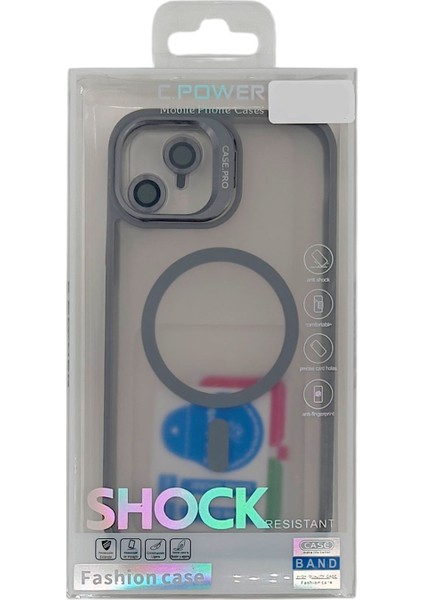 Apple iPhone 13 Uyumlu Armor Magsafe Arka Koruma Kılıf