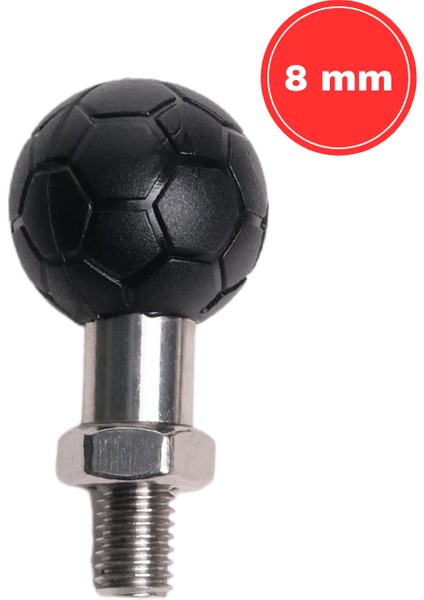 8mm Vida Bağlantılı Motosiklet Telefon Tutucu ve Aksesuar Aparatı