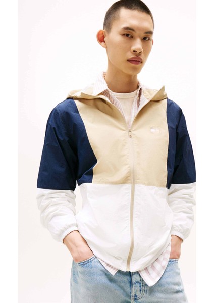 Erkek Chicago Windbreaker Mont - Çok Renkli
