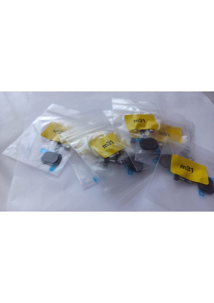 Parmak Izi Okuyucu Flex Samsung Galaxy M31 - SM-M315F Parmak Izi Okuyucu Flex Mavi/siyah