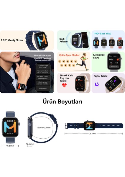 Imiki St2 Akıllı Saat modelleri