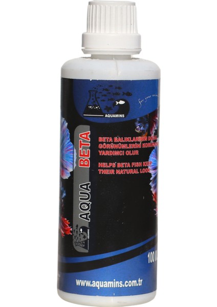 Beta – Beta Balıkları Için Renk Artırıcı Mineral Takviyesi 100 ml