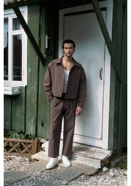 Sergio Kemer Detay Kahve Erkek Ceket fiyatları