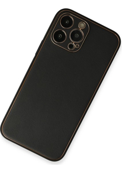 Iphone 13 Pro Max Kılıf Coco Deri Silikon Kapak - Siyah Svlrs fiyatları