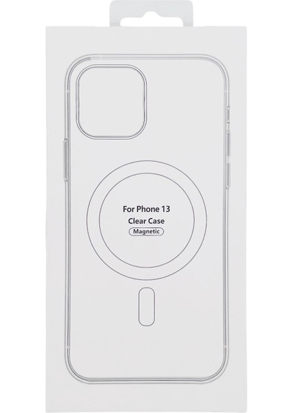 Apple iPhone 13 Uyumlu Magsafe Kamera Korumalı Arka Koruma Kılıf