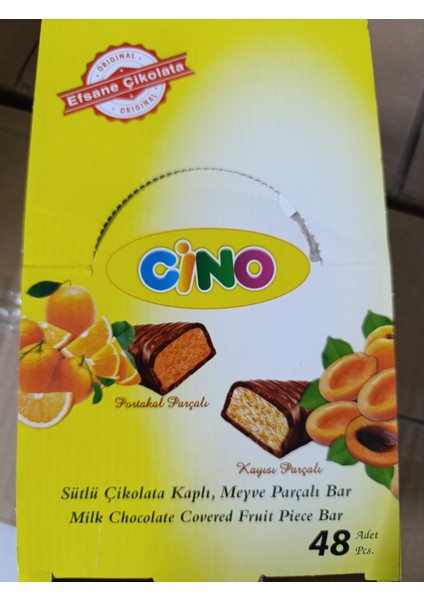 Cino Kayısı & Portakal Karışık(24 Portakal 24 Kayısı) Paket 48'li modelleri
