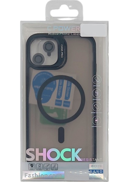 Apple iPhone 13 Uyumlu Armor Magsafe Arka Koruma Kılıf