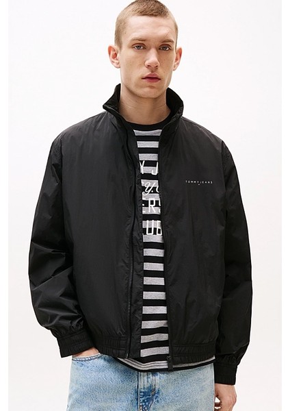 Erkek Lightweight Essential Mont - Siyah