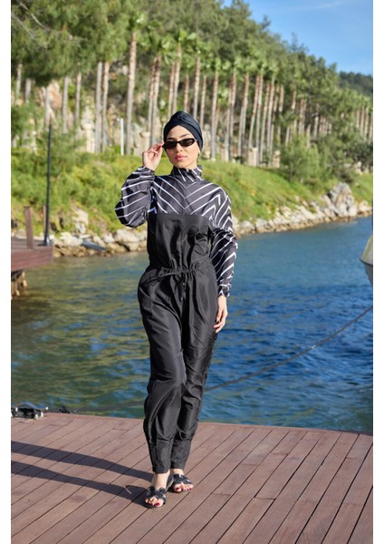 Dream Balıksırtı Desen Tasarım Tesettür Paraşüt Kumaş Tulum Mayo fiyatları