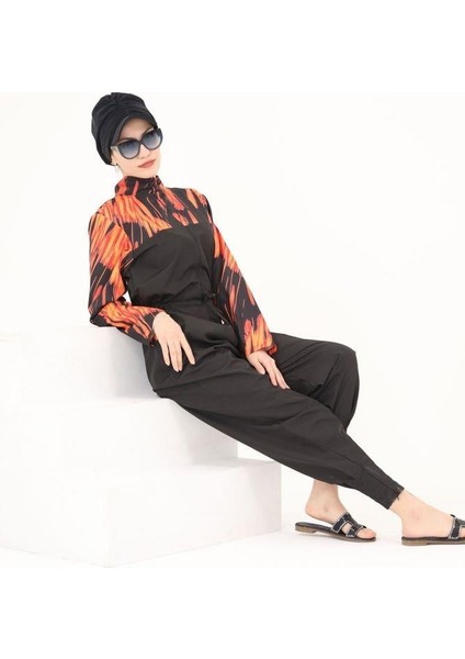 Dream Hot Desen Tasarım Tesettür Paraşüt Kumaş Tulum Mayo fiyatları