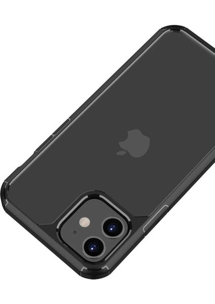 Apple iPhone 12 Kılıf Birinci Sınıf, Darbeye Dayanıklı ve Kenarları Güçlendirilmiş Arkası Şeffaf