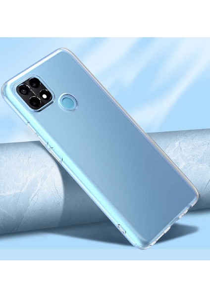 Oppo A15S Uyumlu Kamera Lens Korumalı Süper Şeffaf Kılıf indirimleri