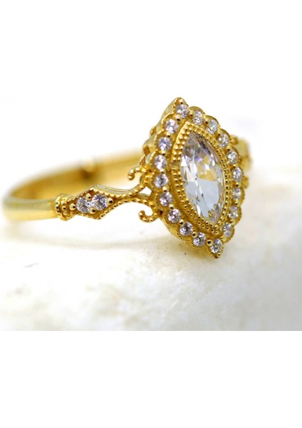 Carla 1.10 CT Mekik Pırlanta Montörü(Mekik)Taşlı Evlilik Teklifi Kadın 925 Ayar Gümüş Yüzük modelleri