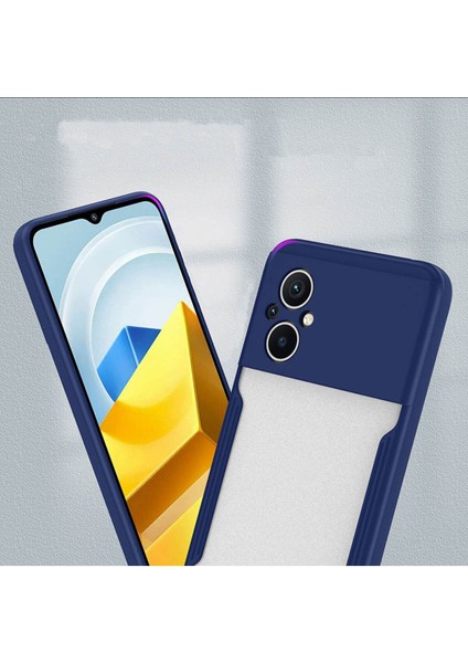 Xiaomi Poco M5 Uyumlu Kılıf 0,2mm Ultra Ince Kamera Lensi Korumalı