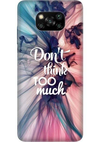 Xiaomi Poco X3 Uyumlu Nfc Kamera Lens Korumalı Silikon Too Much Kılıf