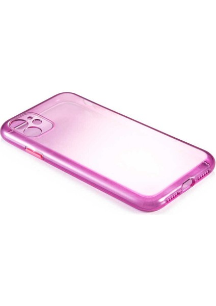 Apple iPhone 11 Kılıf Leke Tutmayan Renkli Soft Silikon Arka Kapak