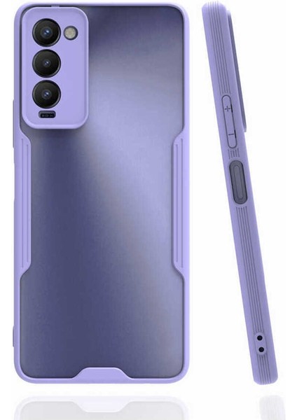 Tecno Camon 18 P Uyumlu Kılıf 0,2mm Ultra Ince Kamera Lensi Korumalı
