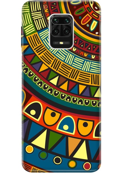 Xiaomi Redmi Note 9s - Note 9 Pro Tıpalı Kamera Korumalı Kılıf - Mısır Grafik