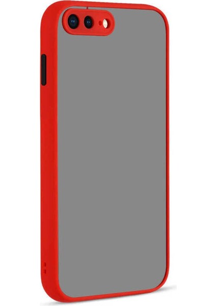 Apple iPhone 7 Plus ve 8 Plus Kılıf Birinci Sınıf Soft Tpu Kamera Korumalı Silikon