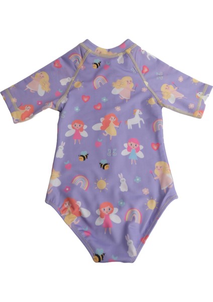 Uv Güneş Korumalı Upf 50 Bebek Çocuk Mayosu Fairy Garden fiyatları