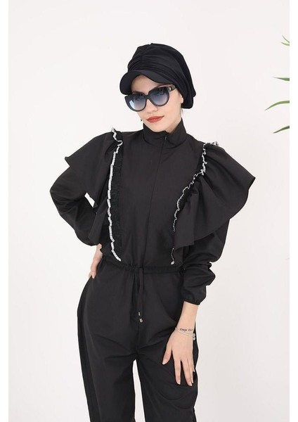 Sarah Model Tasarım Tesettur Paraşüt Kumaş Tulum Mayo fiyatları