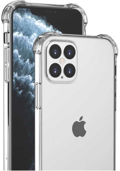 Apple iPhone 12 Pro Army Tank Koruma, Anti-Darbe Şeffaf Kılıf