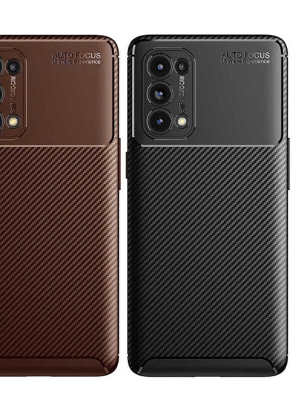 Oppo Reno 5 Pro 5g Kılıf Karbon Fiber Görünümlü Ultra Ince Carbon Case fırsatları