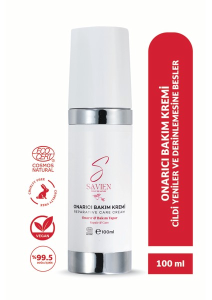 Cildi Derinlemesine Yenileyen ve Besleyen Doğal Içerik Onarıcı Bakım Vücut Kremi 100 ml