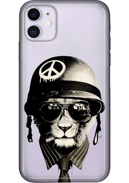 Iphone 11 Pure Modern Desenli Silikon Kılıf Kaplan