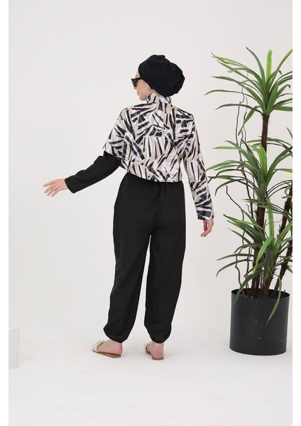 Arabic Desen Tasarım Tesettür Paraşüt Kumaş Tulum Mayo fırsatları