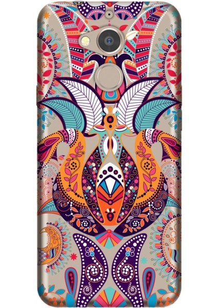 General Mobile Gm 8 Pure Modern Desenli Silikon Kılıf Mandala Aşk