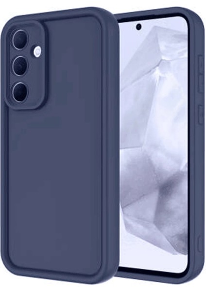 Samsung Galaxy A16 5g Kılıf Viera Silikon - Lacivert Svlrs