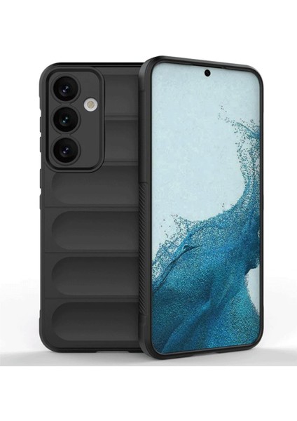 Samsung Galaxy S24 Fe Kılıf Optimum Silikon - Siyah Svlrs