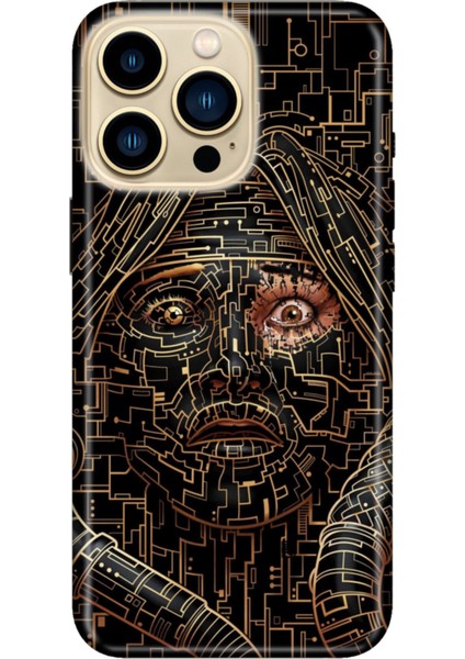 Iphone 13 Pro Max Uyumlu Kılıf Tioserisi Desenli Resimli Silikon Çığlık Kod