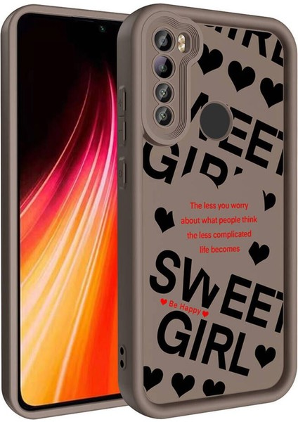 Xiaomi Redmi Note 8 Dayanıklı Malzeme & Tam Koruma Kılıf Kamera Korumalı Baskılı Arka Yüzey