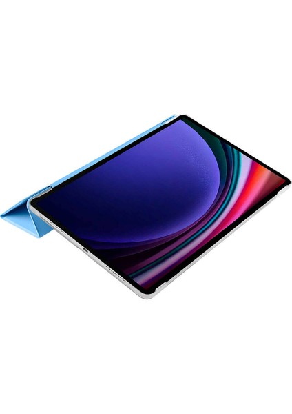 Galaxy Tab S9 Uyumlu Mkst Smart Cover Standlı 1-1 Kılıf-Pembe modelleri