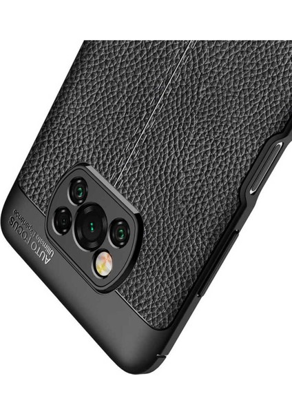 Xiaomi Poco X3 Uyumlu Deri Görünümlü Kılıf indirimleri