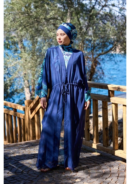 Okyanus Model Beli Bağcıklı Tasarım Tesettür Pareo