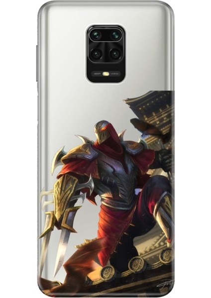 Xiaomi Redmi Note 9 Pro Kılıf Desenli Resimli Hd Silikon Telefon Kabı Kapak - Leagueoflegends