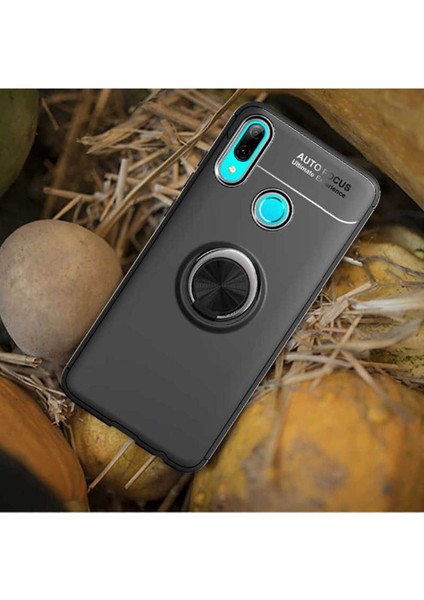 Huawei Y6 2019 Kılıf Yüzüklü ve Manyetik Araç Tutuculu Tpu Silikon modelleri